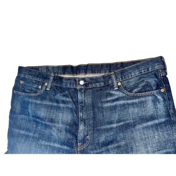 Levi's‎ 541 Denim Shorts Athletic Fit Dark Wash MENS SZ 44 - Picture 2 of 10